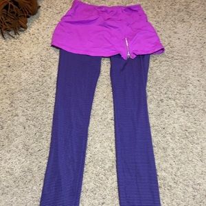 SwingDish Golf skort legging